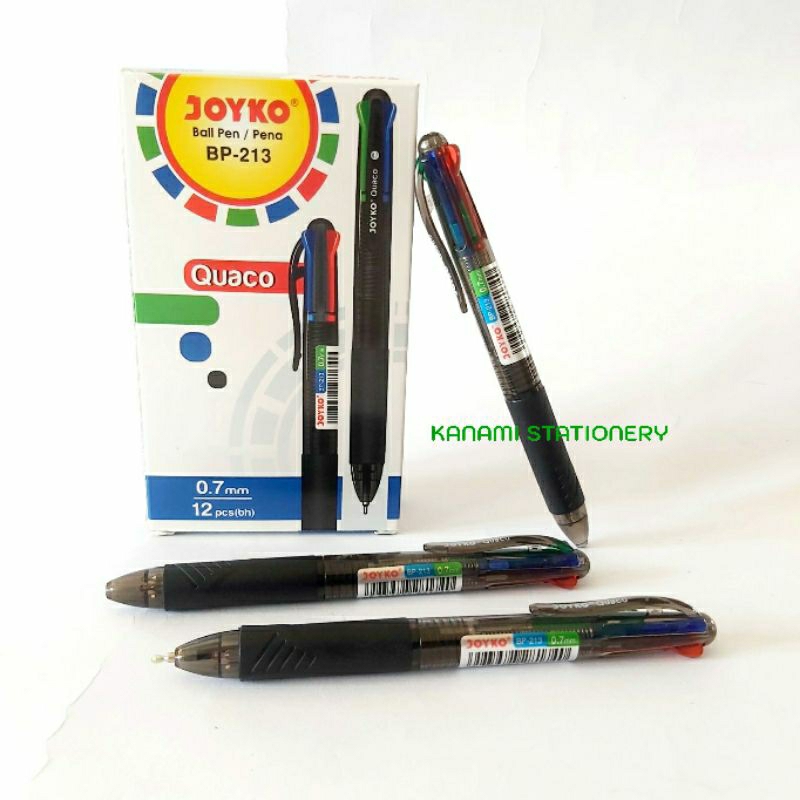 

KANAMI | Ballpen Pulpen 4 in 1 Colors 0.7mm.