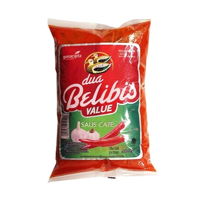 

Dua Belibis Saus Cabe Value 1Kg