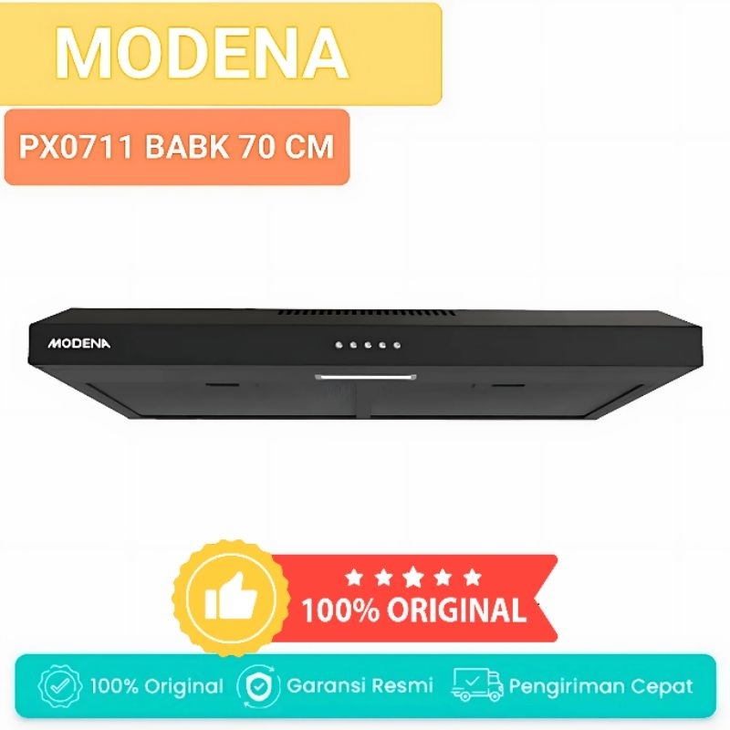 Modena Hood PX 0711 BABK (70 cm) penghisap asap dapur