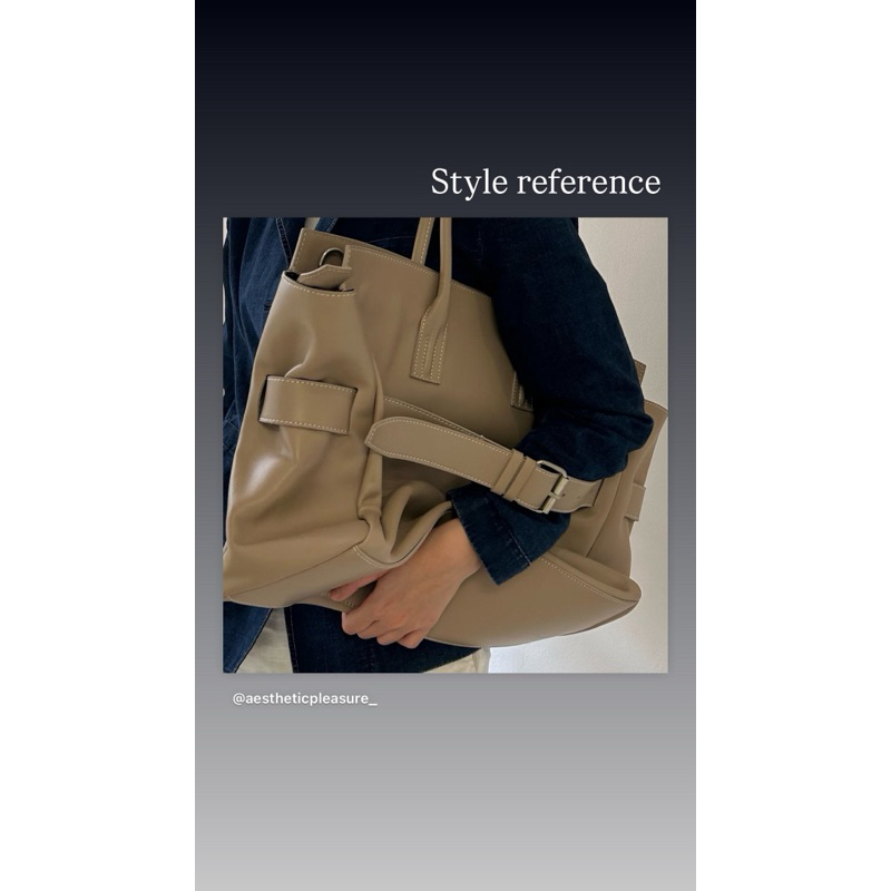 Preloved Aesthetic Pleasure Affix Bag