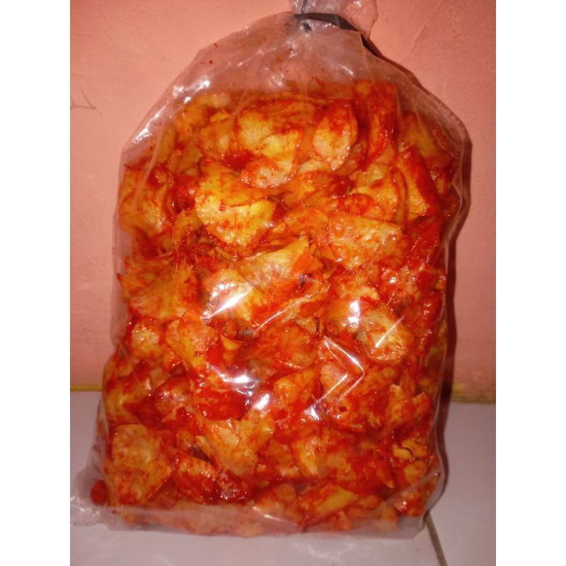

Keripik balado pedas manis