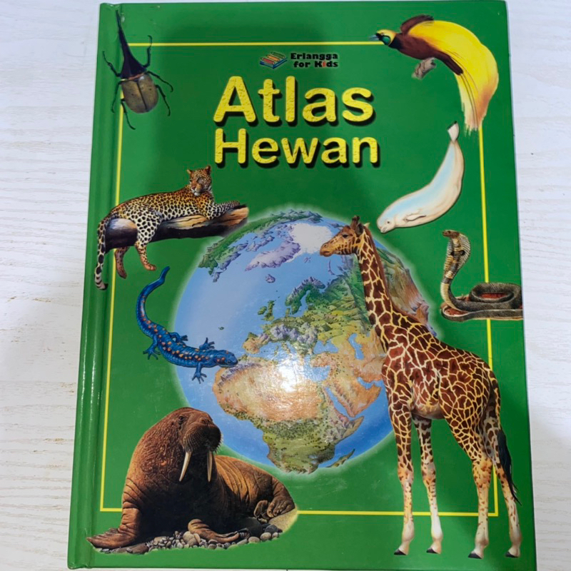 Ensiklopedia Anak Atlas Hewan Erlangga for Kids - Disney Tubuh Manusia - Disney Planet Bumi Kompas G