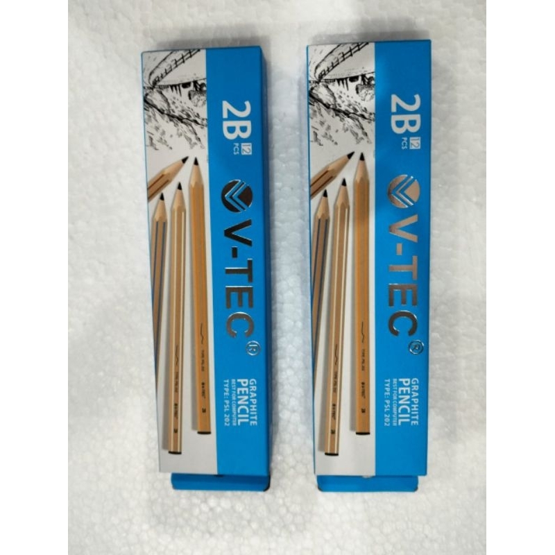 

PENSIL 2B MERK VTEC PENSIL TULIS PENSIL GAMBAR PENSIL UJIAN