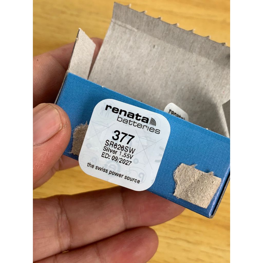 BATERAI BATU JAM TANGAN RENATA 377 SR626SW ORIGINAL 1.55V