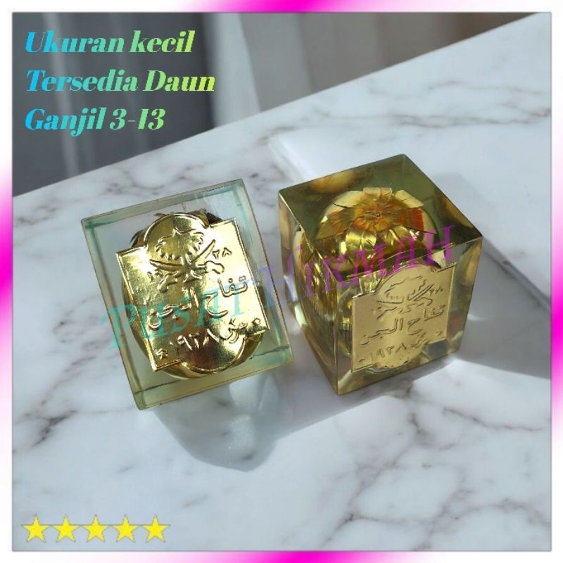 Apel jin turki fiber kecil daun 3 5 7 9 dupa serbuk