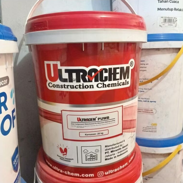Ulrtachem PUWB PU Bitumen Waterproofing 20 Kg