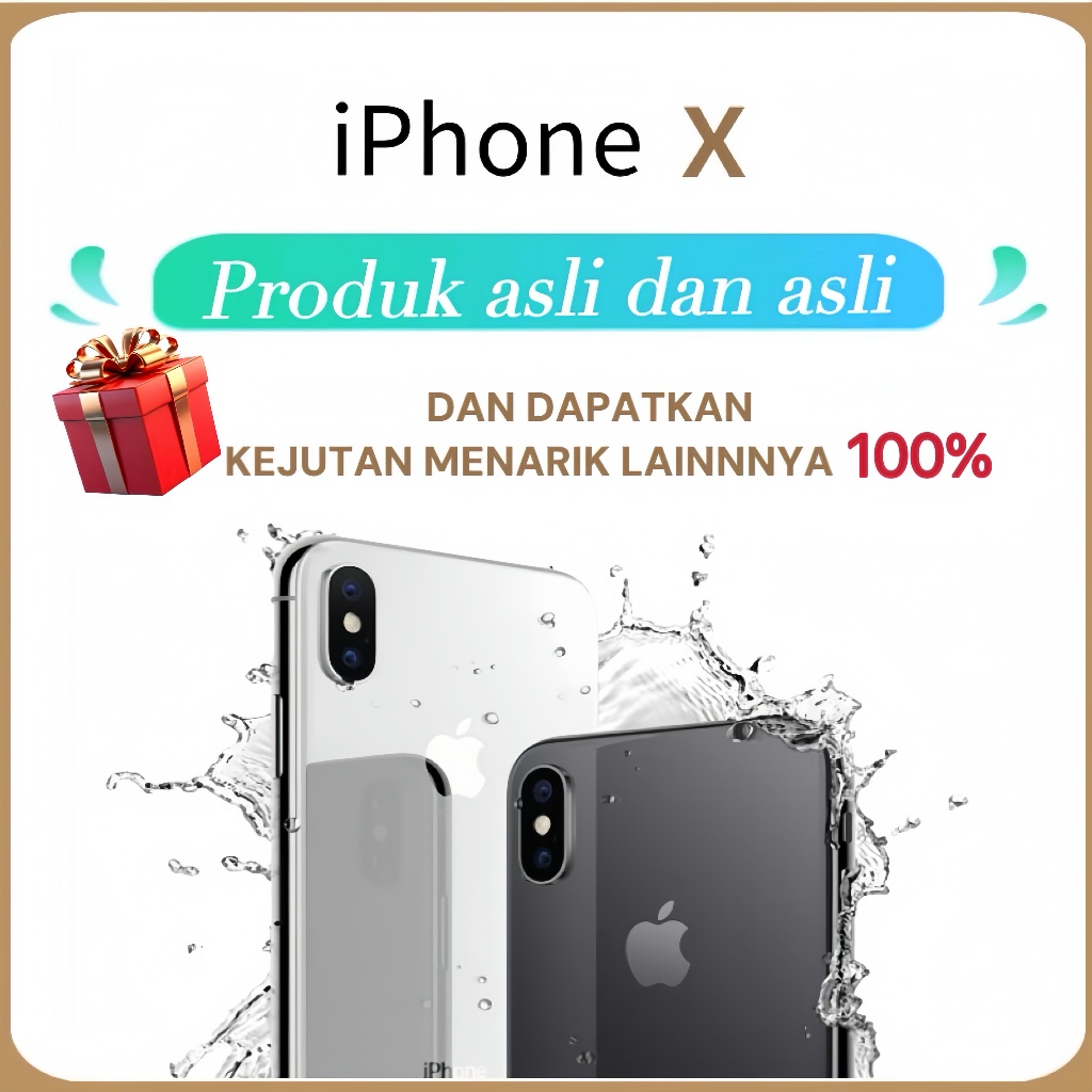 iphoneX-64GB/256GB  ORIGINAL  Fullset Second 100% Original iphone X iphone10