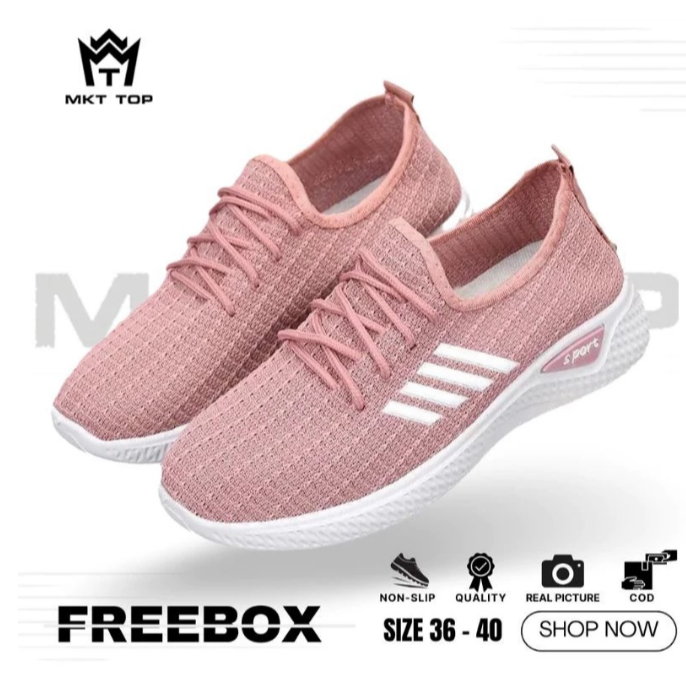 Sepatu Sneakers Garis / Sepatu Sneakers Wanita Garis, menu 02, SW05 SW05N