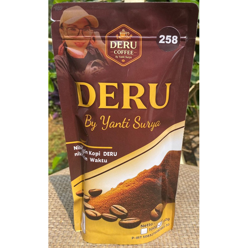 

DERU KOPI varian 150gr dengan 100%Coffee, Arabica 60% dan Robusta 40%