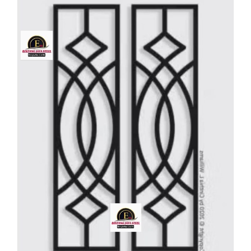 TERALIS BESI HOLLOWAY PENGAMAN JENDELA