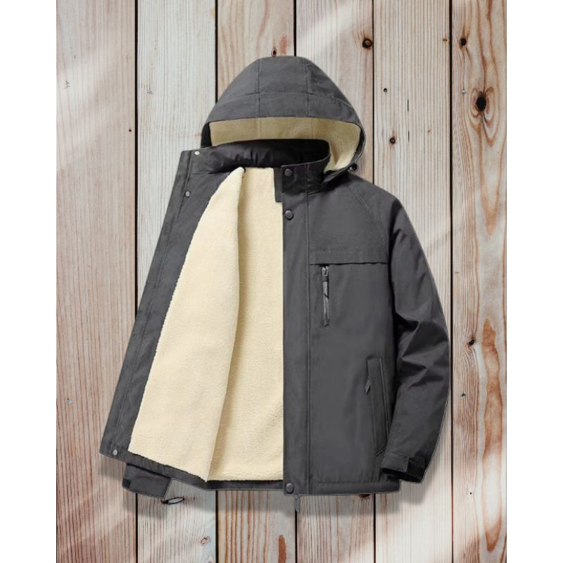 Jaket Winter Bulu Pria Wanita Big Size Musim Dingin