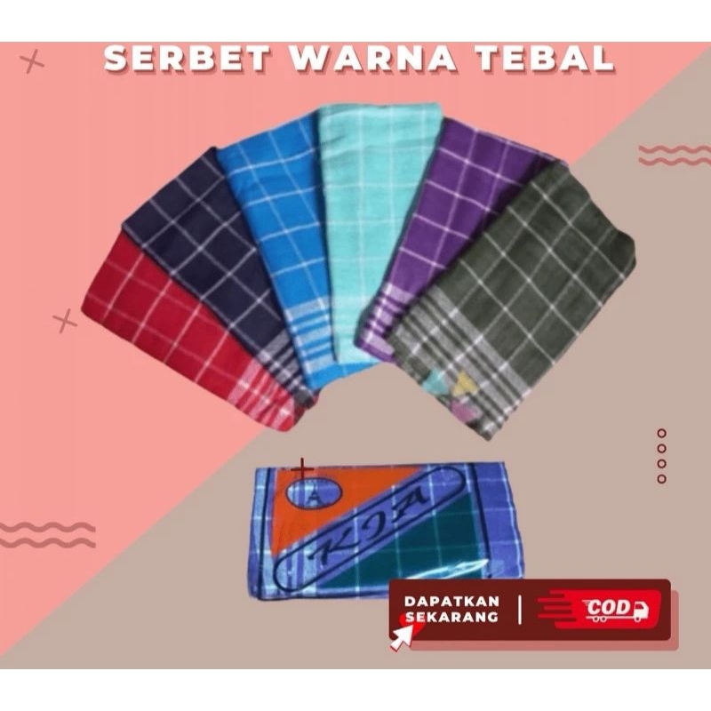 Kain Lap Kotoran Dapur/Serbet Lap/Kain Serbet/Lap Serbet/Lap Piring/Kain Lap Dapur KJA Tebal