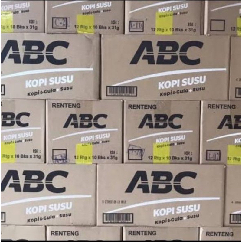 

kopi Abc susu 1 Dus isi 12rcg