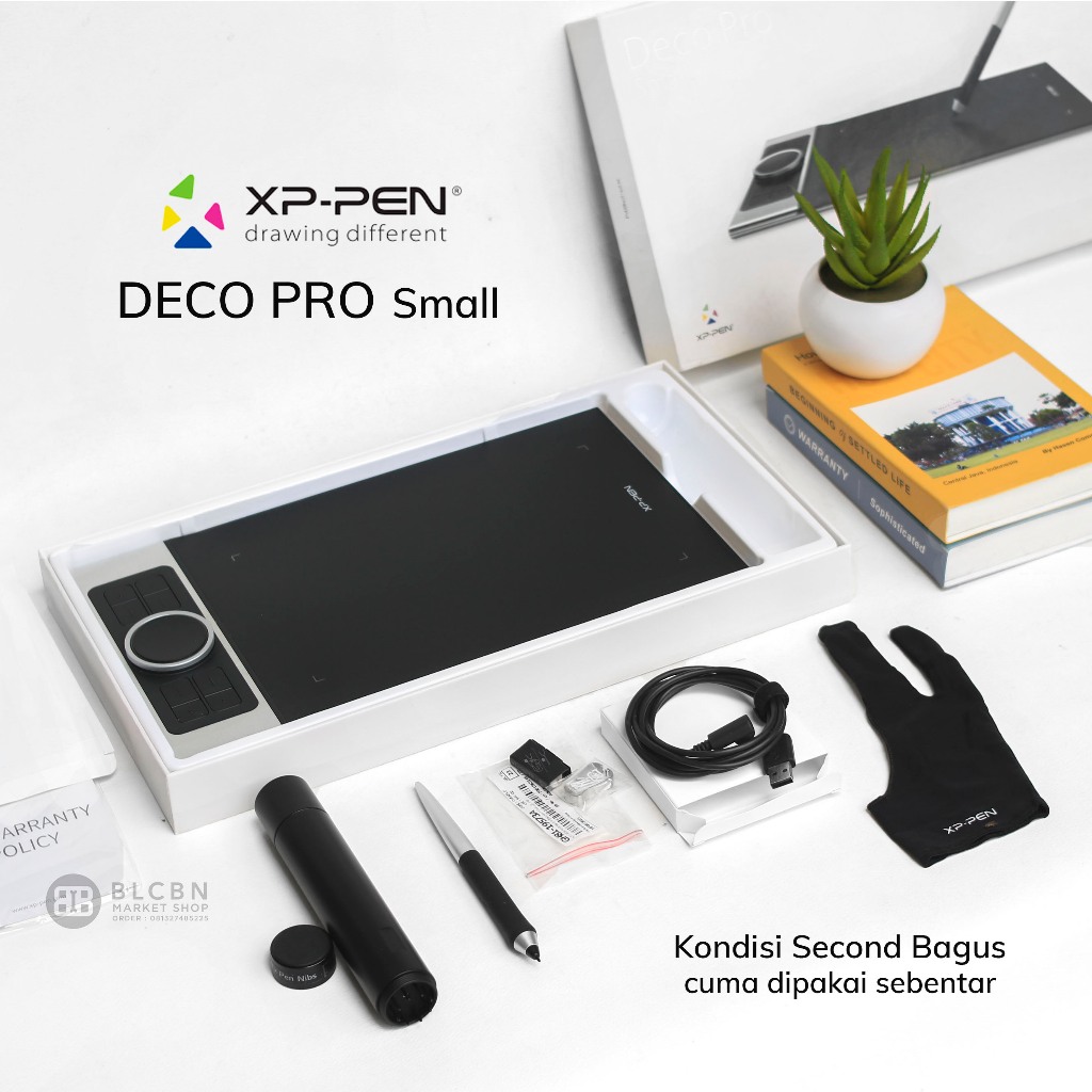 Pen tablet Xp-Pen Deco pro small second bagus