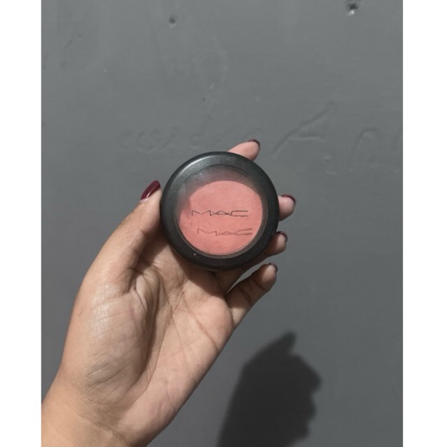 preloved mac blush peaches