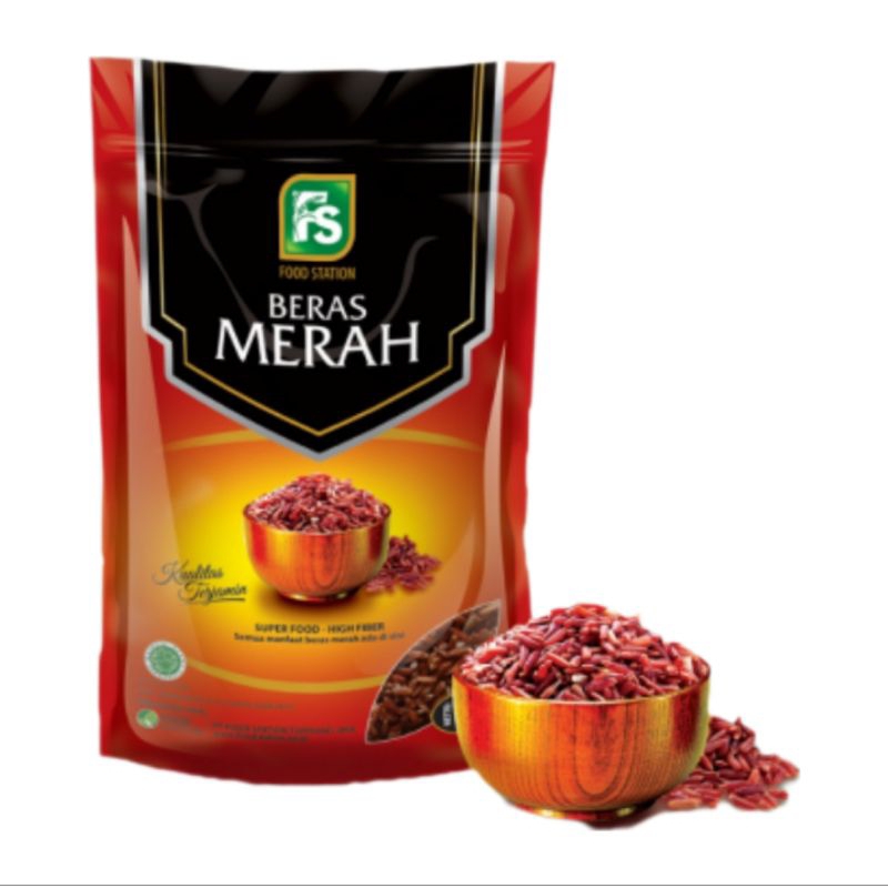 

FS Beras Merah Premium Pouch 1kg