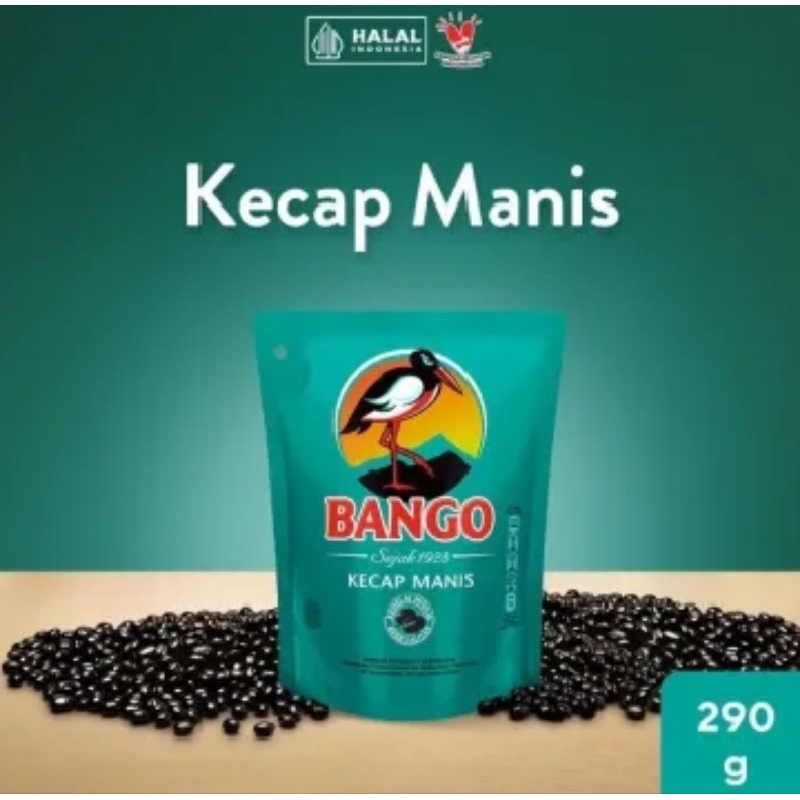 

Bango kecap manis 290g/210ml rasa asli berkualitas