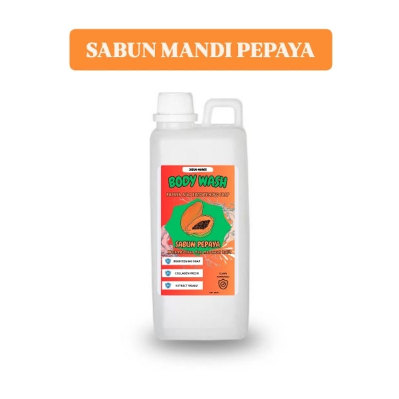 SABUN PEPAYA / SABUN CAIR PEPAYA / SABUN PEPAYA ASLI 100%