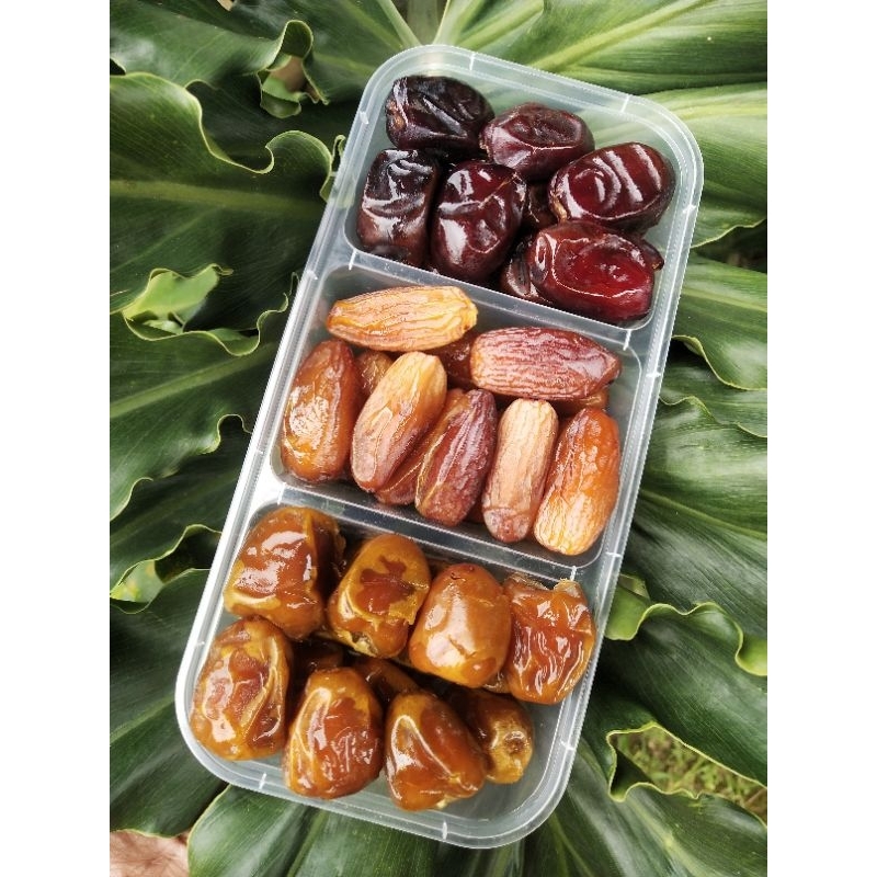 

Kurma Sukari Kurma Madu Kurma Anggur | Kurma Mix 3 In1
