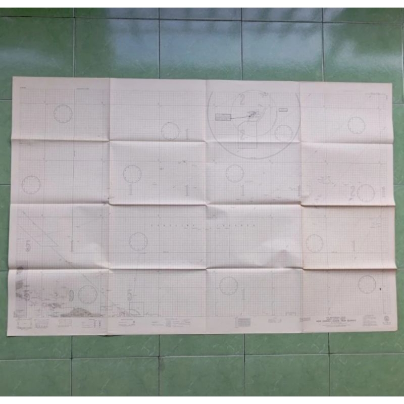 

peta AIR NAVIGATION CHART - NORTH PACIFIC OCEAN (NEW GUINEA, GUAM, TRUK ISLAND)