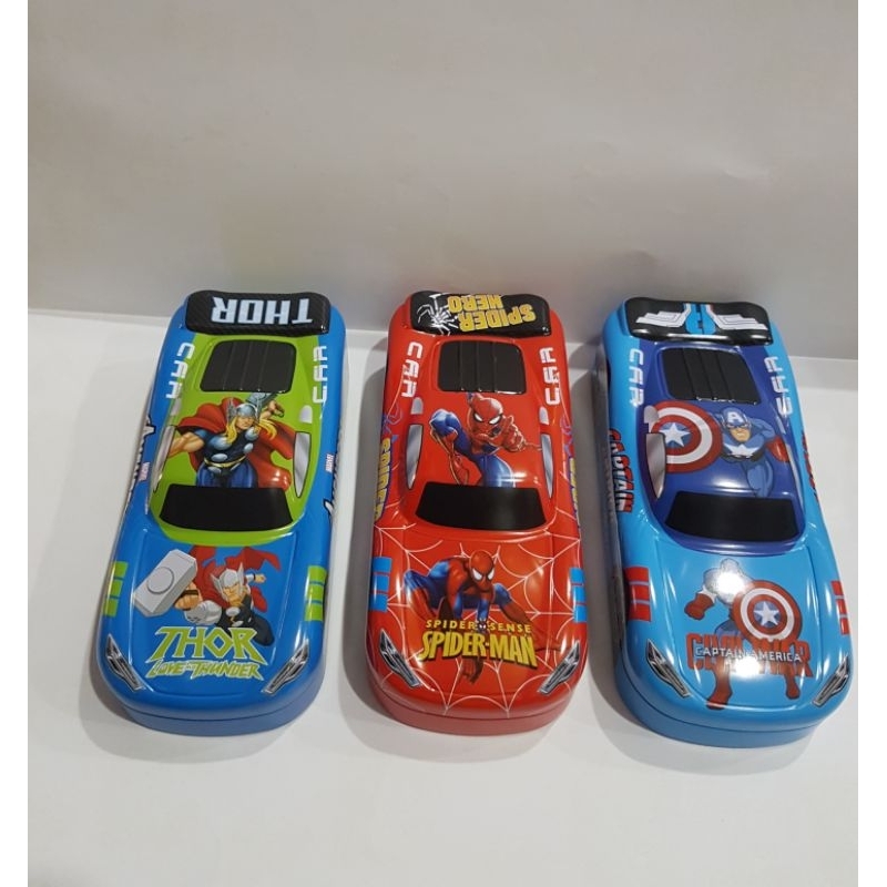 

Tempat Pensil Kaleng Bentuk Mobil Karakter K-905