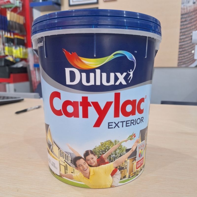 Cat Tembok Dulux Catylac Exterior 5kg Mixing (semua warna ada) / cat dinding luar eksterior