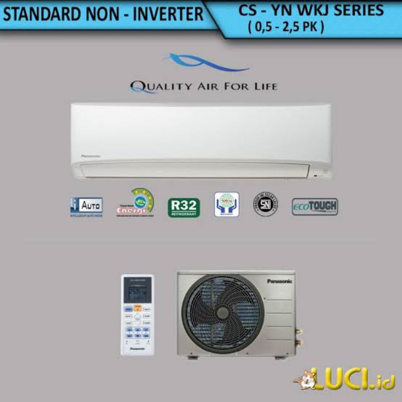 AC panasonic 1/2pk YN5WKJ