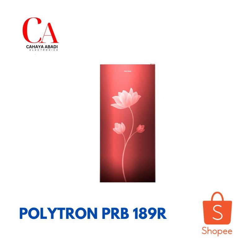 POLYTRON kulkas 1 pintu 180 liter PRB 189R PRB 189 R PRB189R