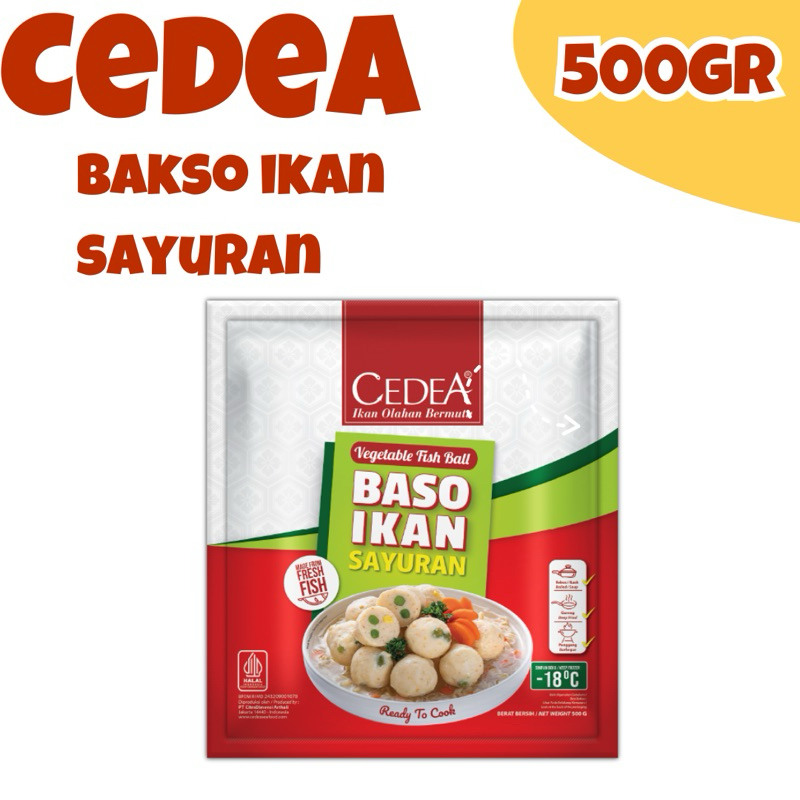 

(KHUSUS INSTAN) Cedea Bakso Ikan Sayuran//Vegetable Meatballs