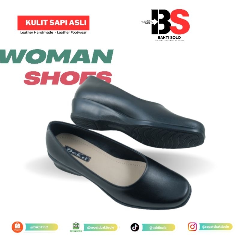 BAKTI SOLO - SEPATU KULIT WANITA MURAH TRENDY BERKUALITAS