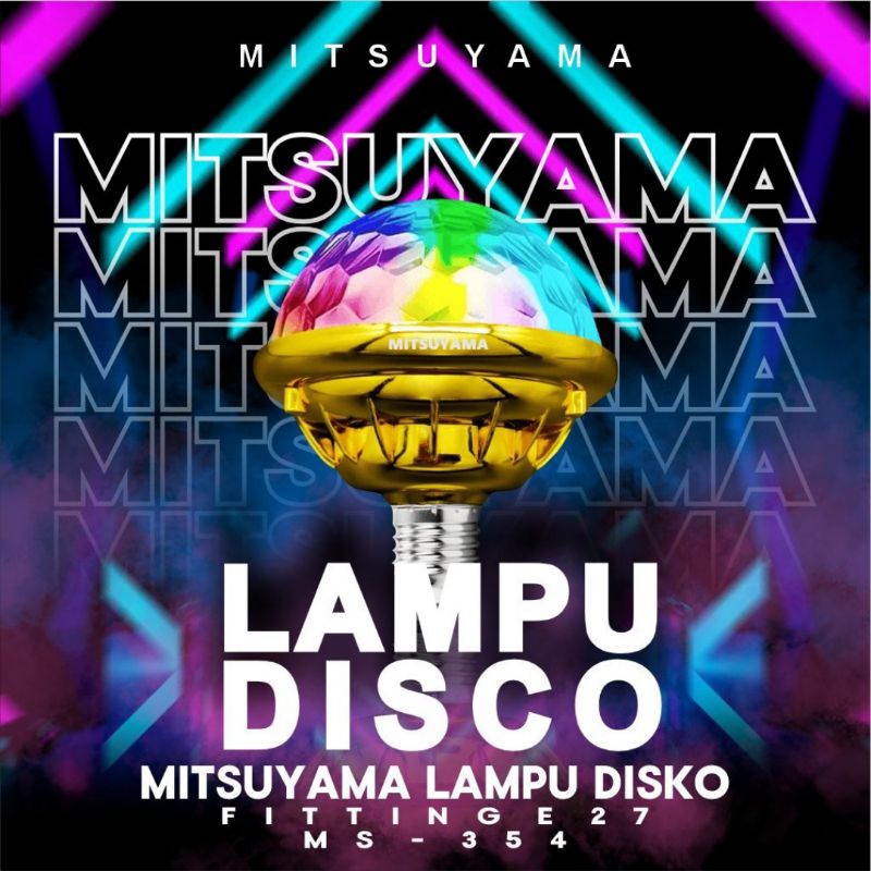 Mitsuyama MS-354 Lampu Hias Dekorasi Disco