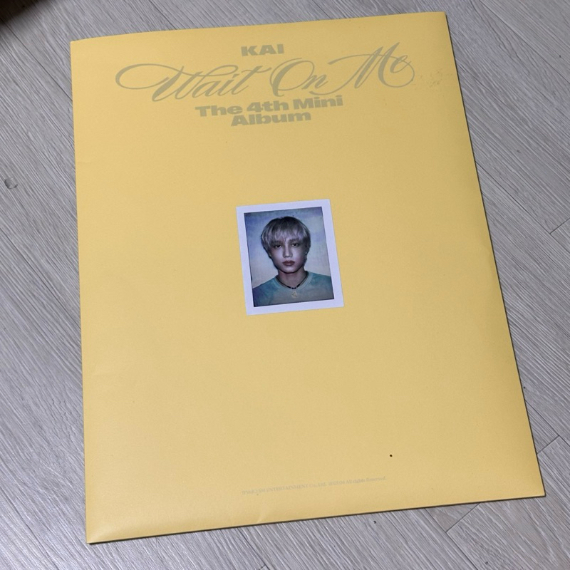[ALBUM MURAH] Kai - wait on me album sleeve ver