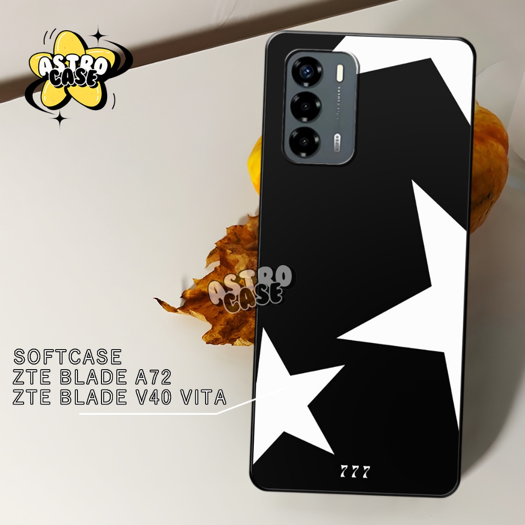Case V40 Vita - Cassing ZTE Blade V40 Vita / ZTE Blade A72 New Motif Bintng - Softcase Motif Keren Z