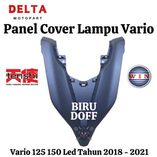 Panel tameng lampu depan vario 125 150 new K59J 2018 - 2021 Biru Doff