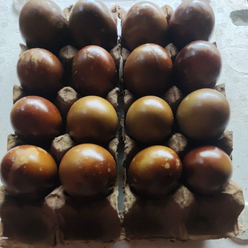 

telor asap per paket isi 8 butir