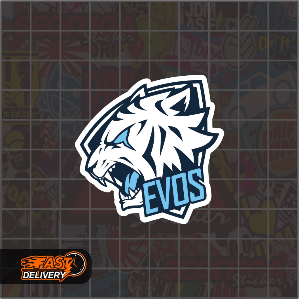 

Sticker Evos Esport Ukuran 5 x 5 Cm
