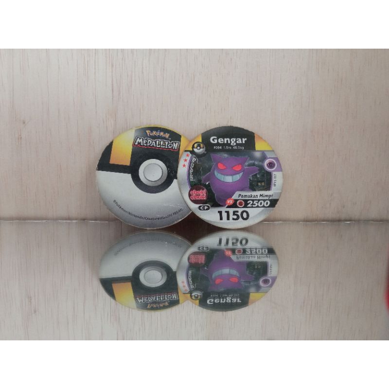 Medallion Pokemon Gengar ( Baca Deskripsi )
