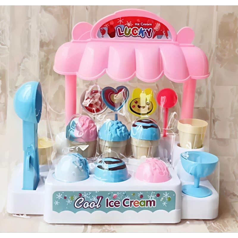 Mainan Anak Ice Cream Candy House mainan anak es krim es kriman