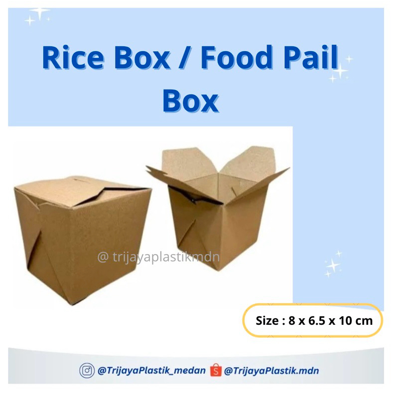 Rice box / Food Pail (Laminasi)