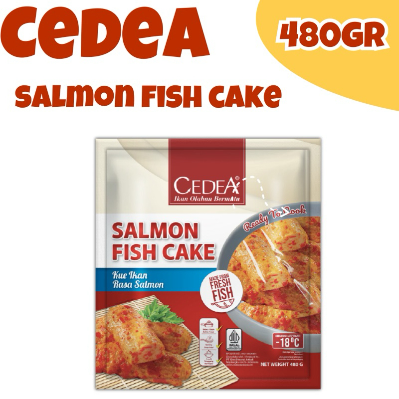 

(KHUSUS INSTAN) Cedea Salmon Fish Cake 480gr//Kue Ikan Salmon