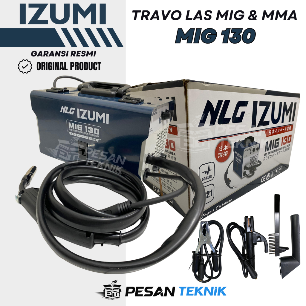Trafo las MIG 130 mesin las listrik CO2 IZUMI MIG130