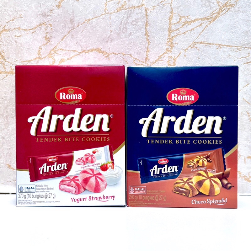 

Roma Arden Tender Bite Cookies Yogurt Strawberry Choco Splendid
