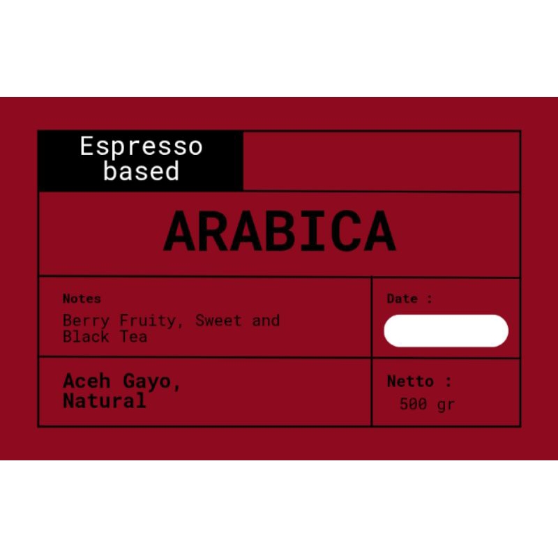 

FULL ARABICA 100% COFFEE BEANS - ESPRESSO