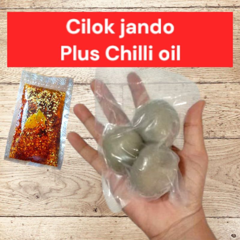 

Baso aci jando plus chilli oil