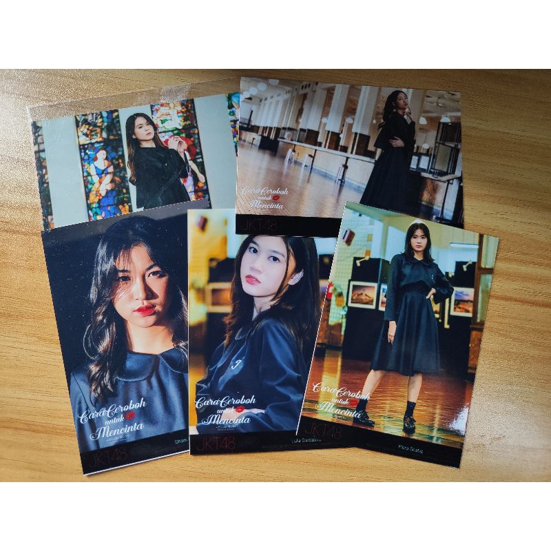 Photopack Darashinai Aishikata JKT48 Ci Shani, Lulu, Ariella, Flora, Muthe Barang di jamin original 