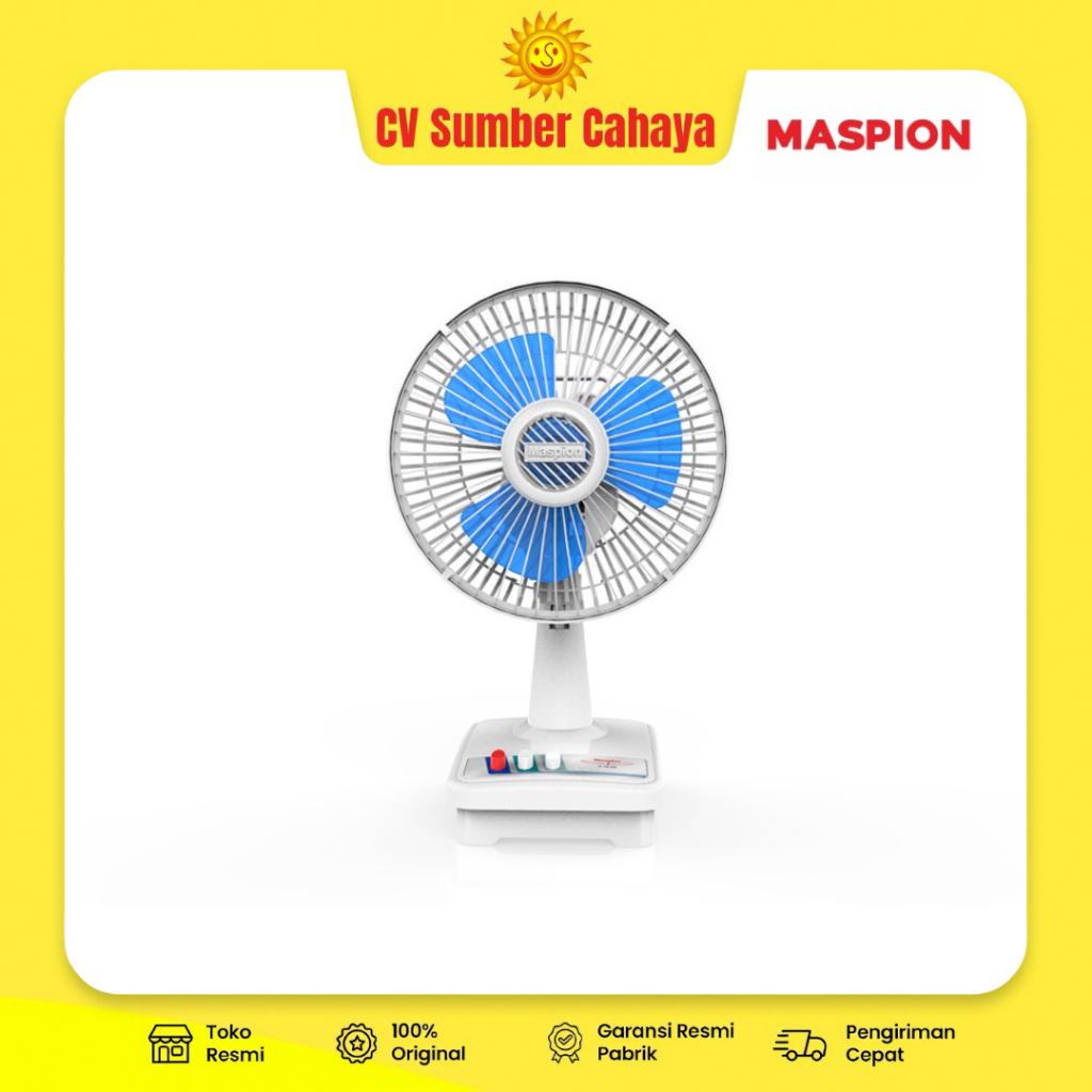 Kipas Angin Meja / Desk Fan 7" (18cm) Maspion F-18DA F18DA F 18DA