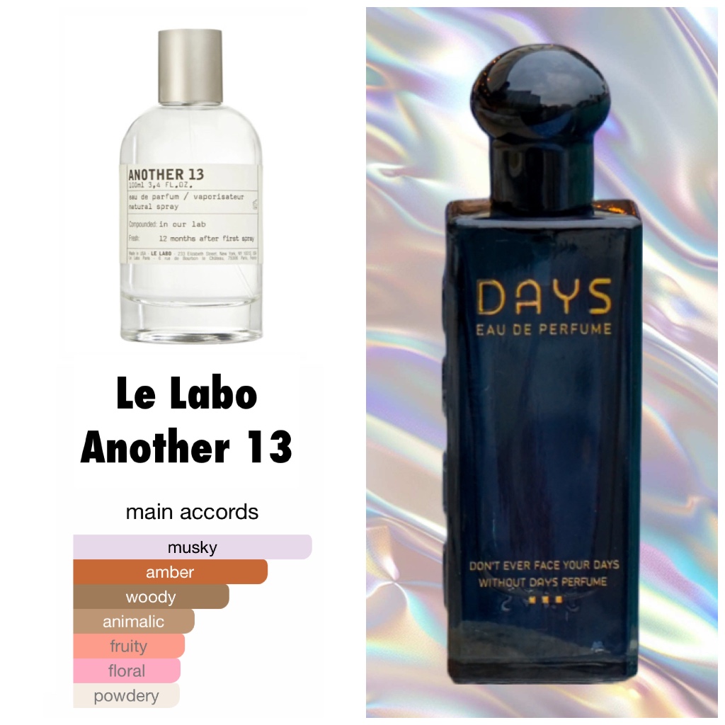 DAYS PARFUME inspired by Le Labo Another 13