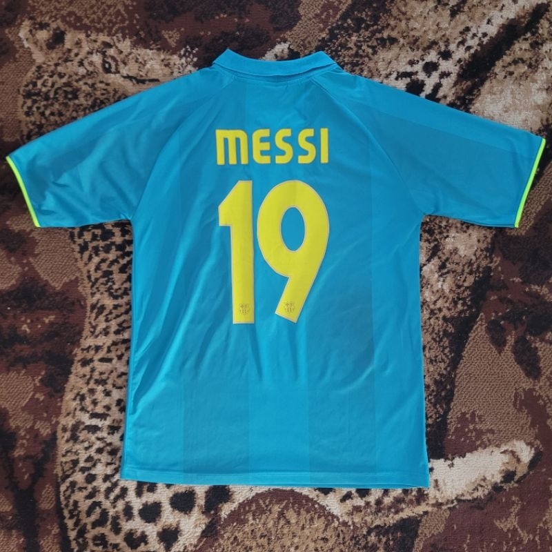 Jersey Barca Barcelona away 2007 2008 Messi