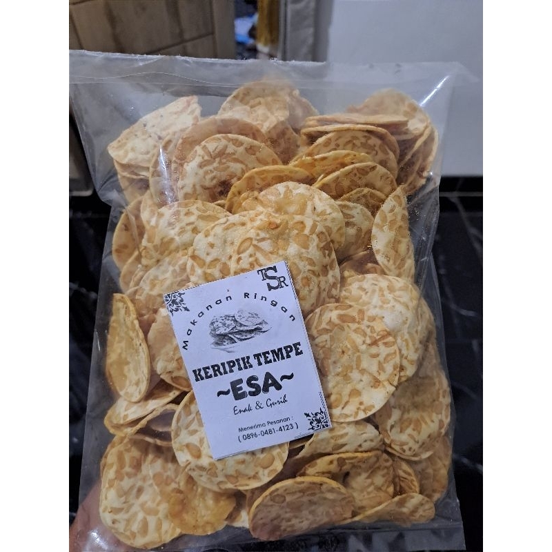 

keripik tempe rasa original berat 200 gram