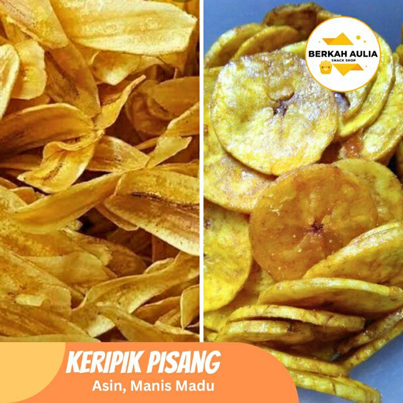 

Keripik Pisang Manis Gurih Renyah!